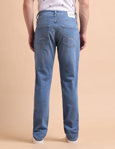 Image of U.S. Polo ASSN. Denim Jeans for Men - Slim Straight Fit, Mens Jeans for Office & Regular Wear
