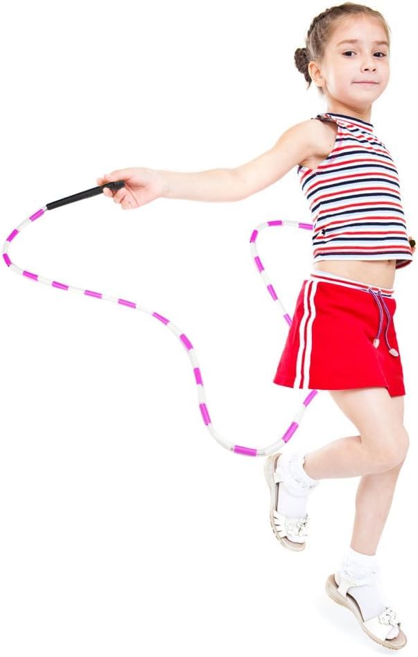Fitfix® Beaded Jump Rope - Tangle-free Jump Ropes for Fitness - Lightweight Skipping Rope for Women, Men - Speed Jump Rope for Workout, Athletics, Crossfit, Women Exercisen (Pack of 3 Ropes)(7 Ft) (B09M8RTPQV) Amazon Price History, Amazon Price Tracker