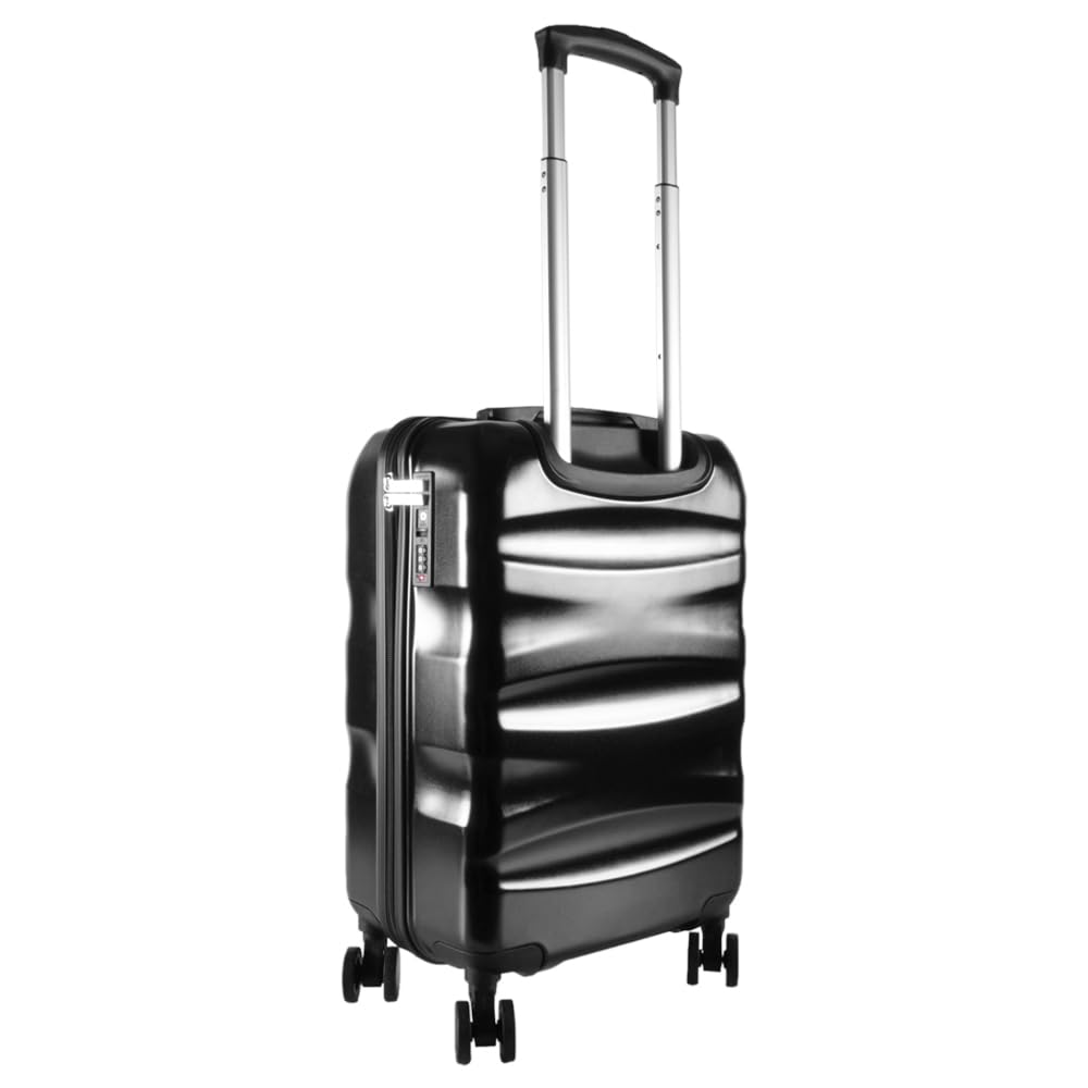 Juventus 133230 Juve, Bagaglio A Mano Unisex Adulto, Nero, 34x22x55 cm