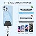 SHANSHUI Phone Lanyard, Cell Phone Lanyard Tether Pads Compatible with iPhone & All Smartphones in Full Cover Cases