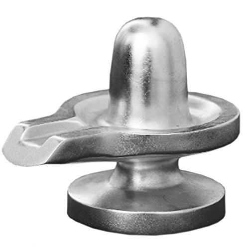 N_A Shiva Shiv lingam shivling Natraj Hindu Lord Idol Figurine Shiva|100% Pure Parad Shivling, 20-25g(Mercury Shivalinga Idol)