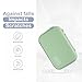 MOSISO Electronic Organizer Travel Case Compatible with MacBook Power Adapter, Compatible with Magic Mouse & Pencil, SD Card, USB Flash Disk with 4 Modular Insert & 2 Cable Tie & Snap Hook, Green