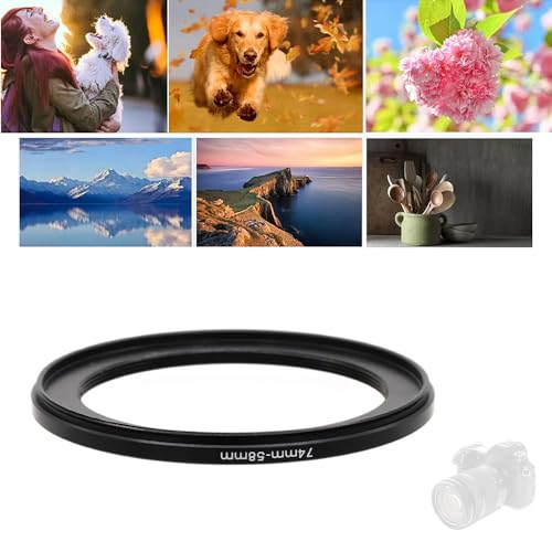 Anillos adaptadores de paso ascendente y descendente de 39-40.5 mm para lentes de 39 mm y filtros de 40.5 mm, y otros tamaños universales (39-42/43/46/49/52/55/58/62/67/72/77/82 mm, 50-52/55/58 mm) miniatura 7