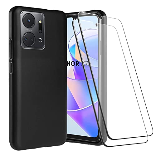 LYJERRY Custodia per Honor X7A + 2Pcs Pellicola