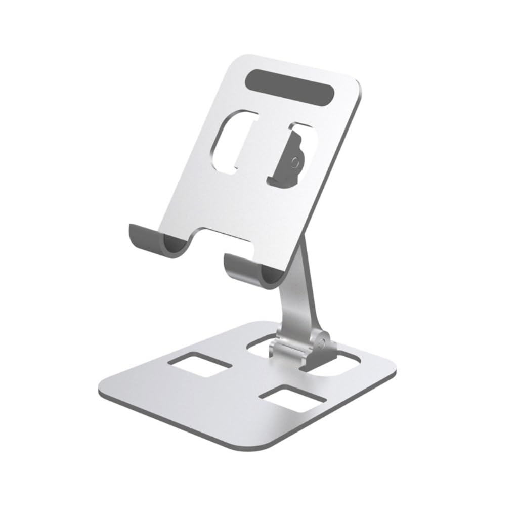 Support de téléphone de bureau en alliage d'aluminium pour éviter les douleurs de cou et de dos