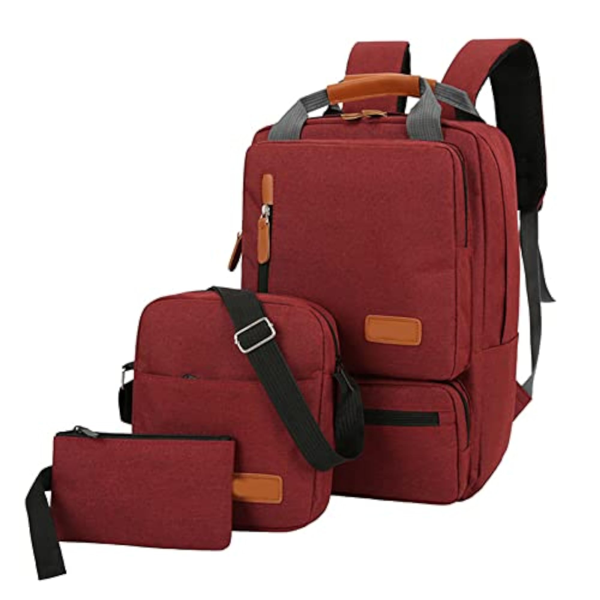 3pcs Backpack Set for Travel, School, and Business