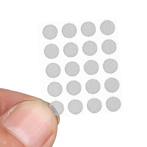 Image of 10pcs Self-adhere Professional Earphone Dust Network Shell Steel Mesh Filter Screen / 5mm Earphone Accessories (5mm)
