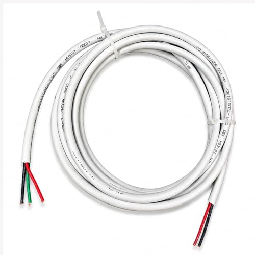Image of Hi-Plasst 1.5 mm 3 Core Copper Cable Wire 3m | Flexible PVC Insulated Electrical Cable for Appliances & Wiring