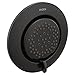 Moen Mosaic Matte Black Round Two-Function Body Spray, Valve Required, TS1422BL