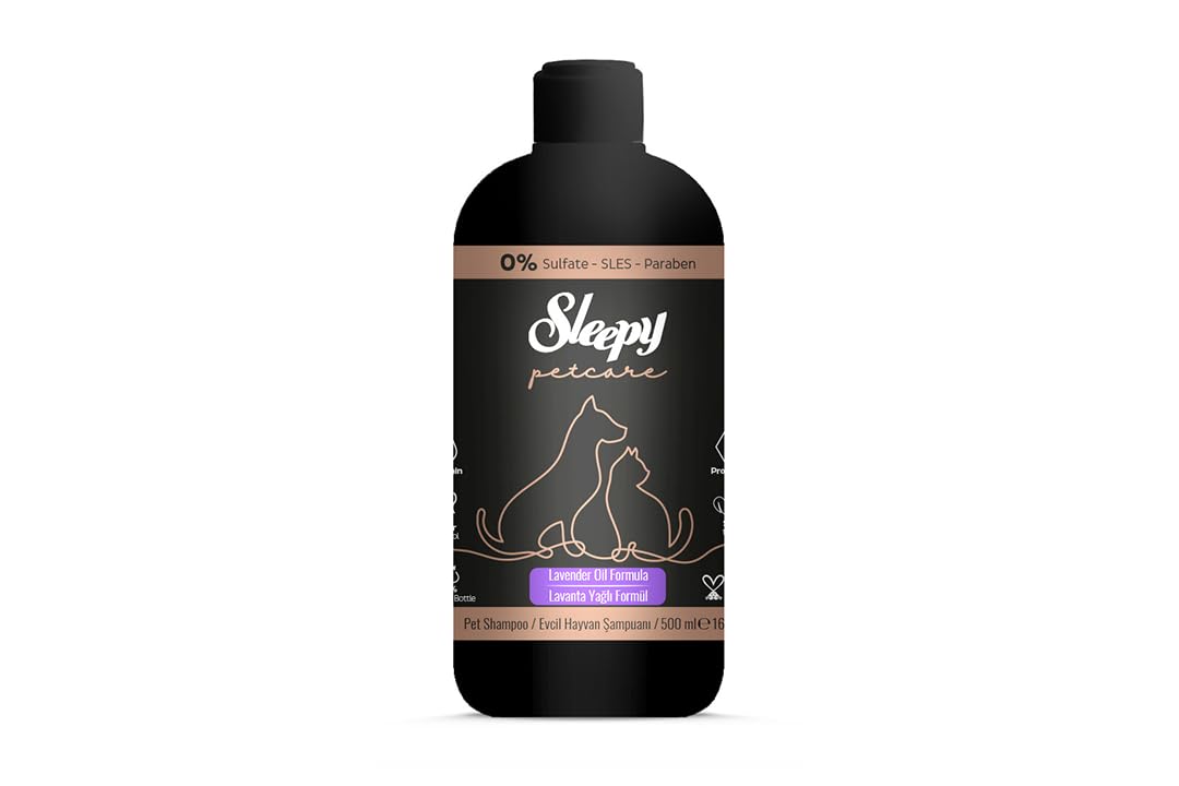 Sleepy Petcare Lavanta Yağlı Evcil Hayvan Şampuanı 500 ml