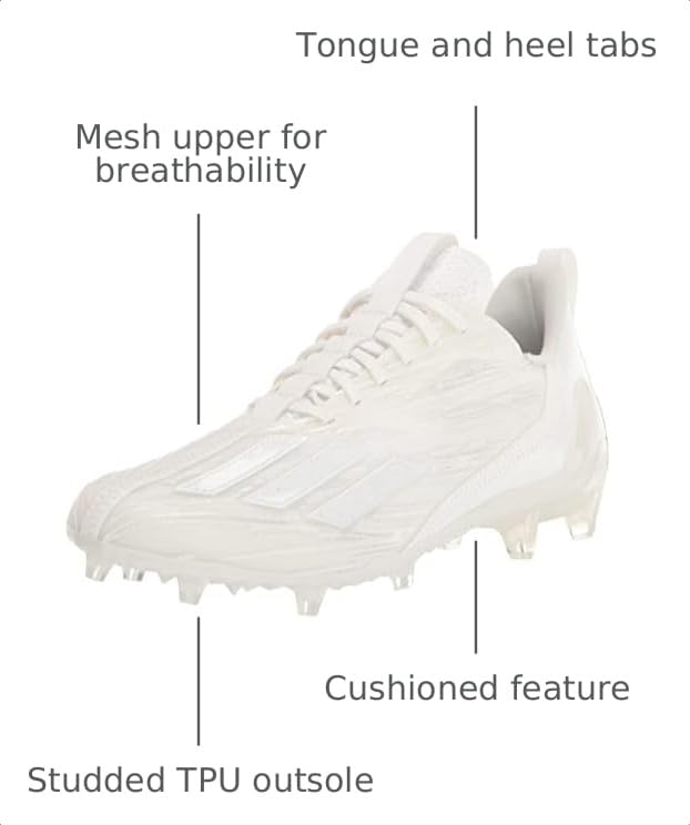 Image of Adidas Mens Adizero Football Cleats