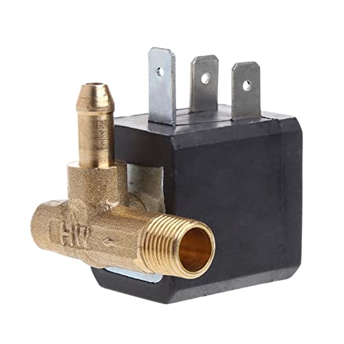 Válvula solenoide de latón resistente a alta presión y temperaturas extremas G1/8" 4