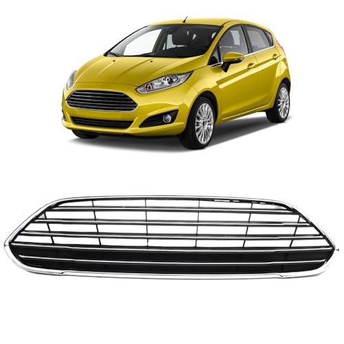 For 2014-2019 Ford Fiesta 4DR Front Chrome Upper Grille Grill