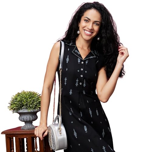 Image of Globus Women Dusty Pink Printed Dress