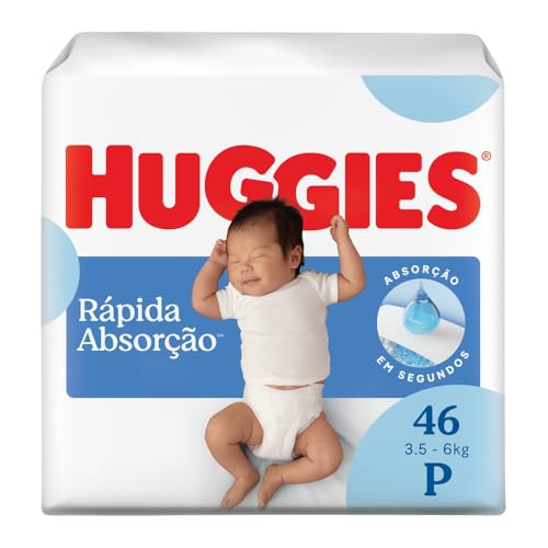 Fralda Huggies Tripla Proteção P - 46 fraldas