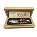 Laguiole En Aubrac Sommelier Waiter's Corkscrew, Amourette Handle, Wine Opener With Foil Cutter & Bottle Opener, Polished Bolster