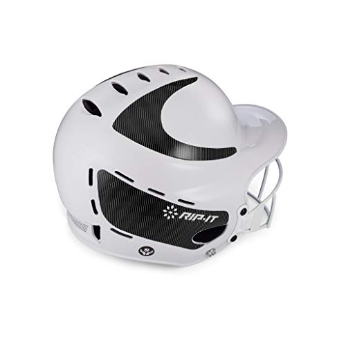Rip-It Vision Classic Home Softball Batting Helmet (Black, Small/Medium) #TOP2