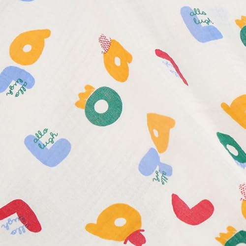 Chickwin Telas para Patchwork, Telas de Algodón de Poliéster Impresa para Costura Patchwork Decoracion y Manualidades, Diseños Diferentes para Coser DIY (Literatura,100x135cm)