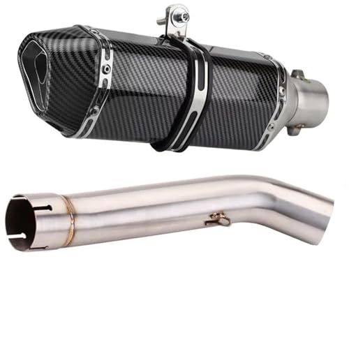 Silencieux d'échappement moto résistant aux vibrations pour F750GS F850GS type B 51mm
