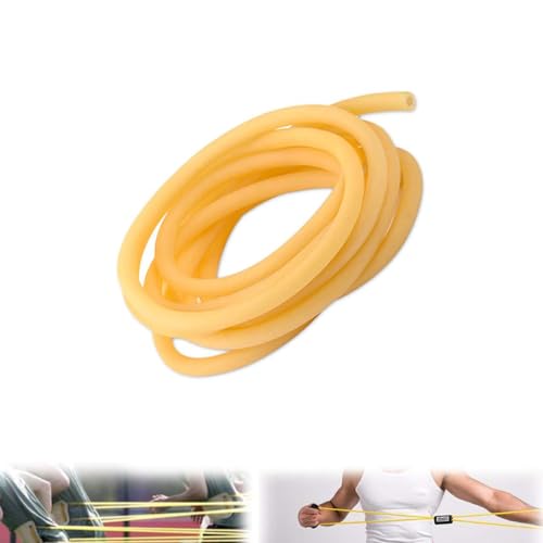 SKYPRO 3 m Länge, Naturlatex-Schlauch, chirurgisches Band, Gummischlauch, elastischer Schleuder, ID 2 mm, Außendurchmesser, 4 mm SKYPRO 3 m Länge, Naturlatex-Schlauch, chirurgisches Band, Gummischlauch, elastischer Schleuder, ID 2 mm, Außendurchmesser, 4 mm