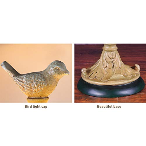 Fehun Desk Lamp Creative American Table Lamp Bedroom Bedside Lamp Bar Restaurant Personalized Table Lamp Kinds Of Switch Mode Optional Table Lamp/Push Button Switch/Push Button Switch #TOP5