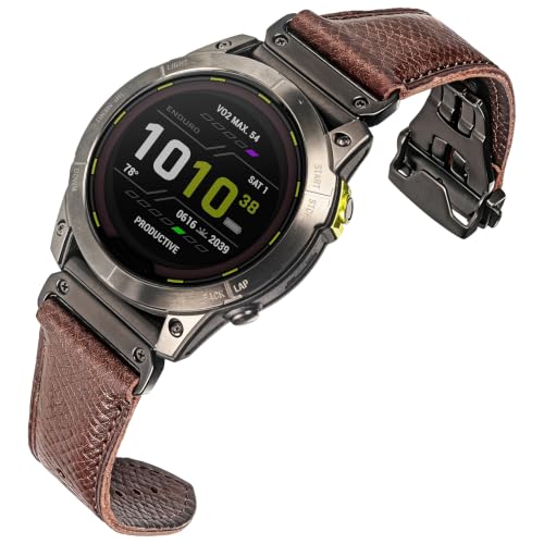 Garmin Fenix 9/9 Pro�AEpix�AInstinct 20-26mm�p���U�[�N�C�b�N�t�B�b�g�o���h�B | Fenix 9/9 Pro 43/47/51mm�AFenix 8�A7/7X�AEpix Pro�AInstinct 3�ATactix 8�A