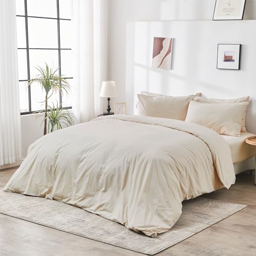 DOZ GOTS Certified Organic Cotton Duvet Cover Set