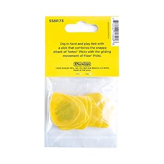 Dunlop 558P073 Médiators Tortex Flow Standard 0,73mm sachet de 12 - Les Beatles, Paul McCartney, John Lennon, RIngo Starr, George Harrison Dunlop 558P073 Médiators Tortex Flow Standard 0,73mm sachet de 12 – Image 5
