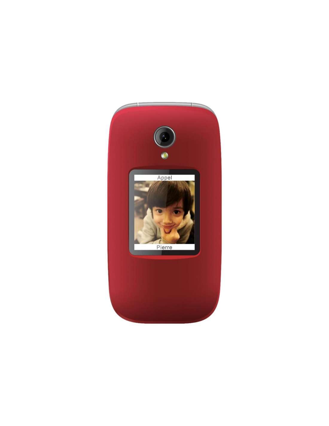 Telefunken S560 -desbloqueado, Teléfono móvil, Rojo