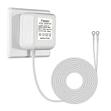 for Ring Doorbell Power Adapter by Fesasn, AC 18 Volt Doorbell Transformer Plug in for Ring Doorbell, Ring Video Doorbell Transformer for Nest Doorbell (16.5 FT White)