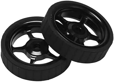 LONDON CRAFTWORK Wide Easy Wheels For BROMPTON ver 2.0 in BLACK