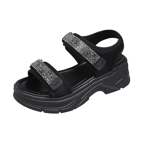 Chanclas mujer cuña para caminar sin dolor y con soporte en verano