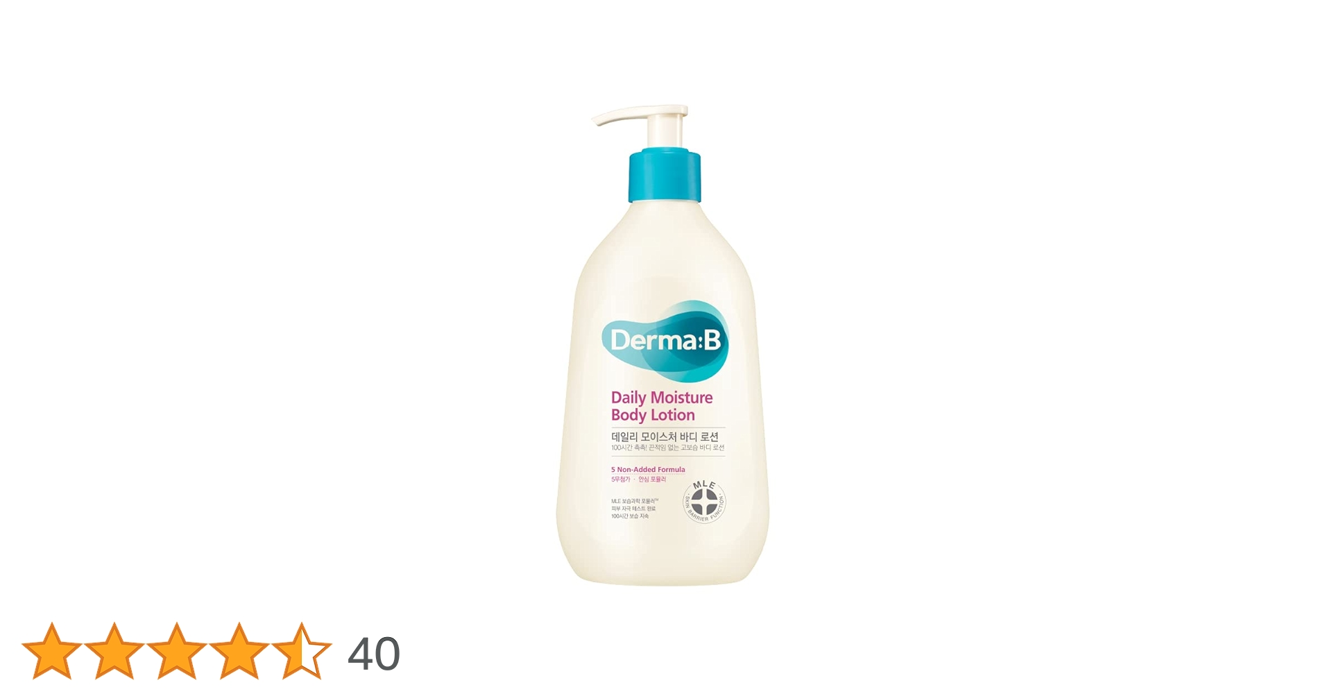 Amazon | ダーマB デイリーモイスチャーボディローション 400mL