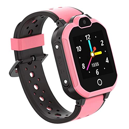 時計ウォッチ4g Sos Gpsトラッカー自転車用 パケットチャット時計タッチタッチhd Gpsトラッカーウォッチフォン防水 子供学生ウォッチ取と最高のチャイルドギ ピンク Blackfridayブラックフライデー21