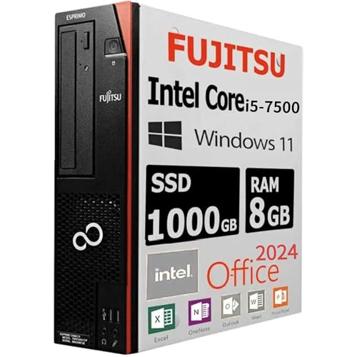 �y�����ςݕi�z�yMS Office H&B 2024�zESPRIMO �f�X�N�g�b�vPC D�V���[�Y 556/Core i5-7500/Win11 Pro/wajun��WIFI/Bluetooth/DVD/8GB/��e��1TB SSD