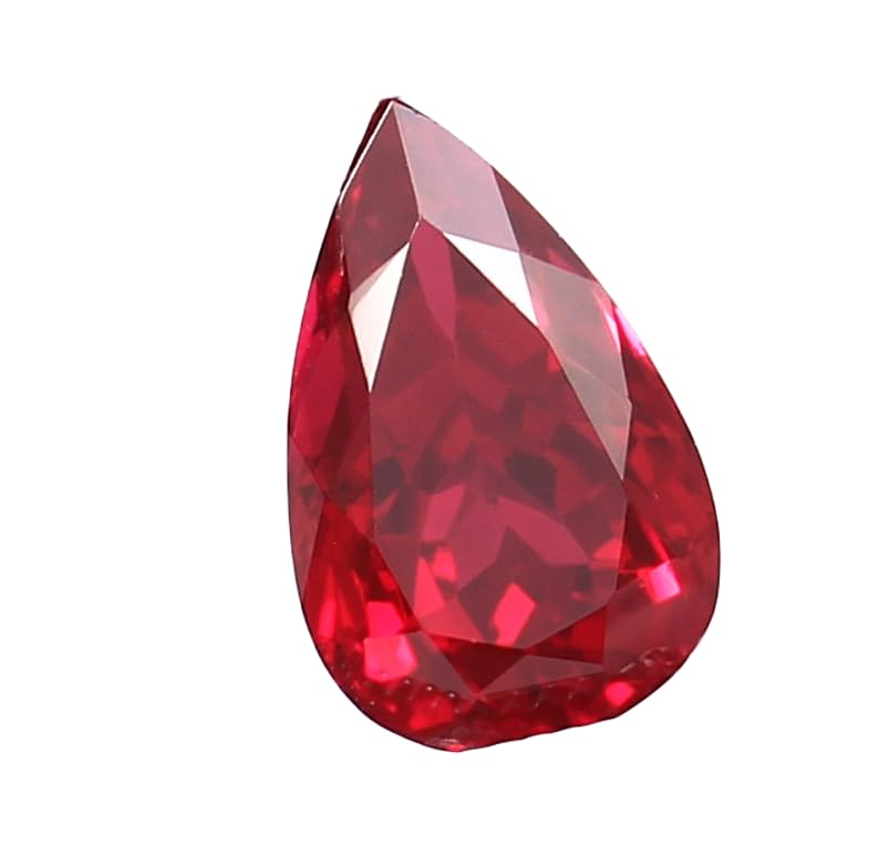 Rubis du Mozambique poire 16x10mm naturel pour bague et bijoux DIY GH_NAT_12874