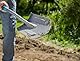 Gardena ErgoLine Spitz-Spaten: Gartenspaten aus Qualitätsstahl zum Umgraben und Ausheben, mit Trittsteg und ergonomischem Stiel, D-Griff (17012-20)