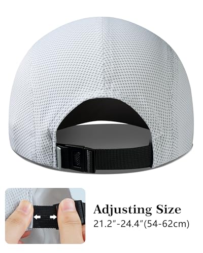 Image of GADIEMKENSD Running Hat Performance Mesh Hat, Excellent Ventilation, Lightweight, Reflective Design, Anti-Glare