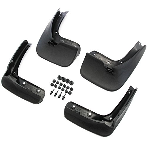 Red Hound Auto Custom Molded Mud Flaps Mud Guards Compatible With 2015-2017 Volkswagen Gti Front & Rear 4Pc Set #TOP1