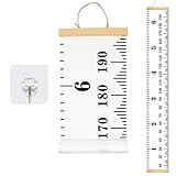 Das Diagramm kann nicht nur die Höhe messen, sondern auch Wachstum des Kindes begleiten und das Aufzeichnen der Wachstum des Babys. Da Kinder sie mit Filzstiften beschriften können, so wird immer wieder die aktuelle Größe mit Datum vermerkt, Ihren Sohn hat später einmal etwas, das er seinen Kindern zeigen kann oder so.