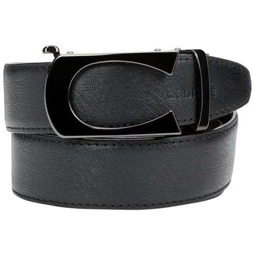 Image of Labnoft Men's PU Leather Auto-lock Belt