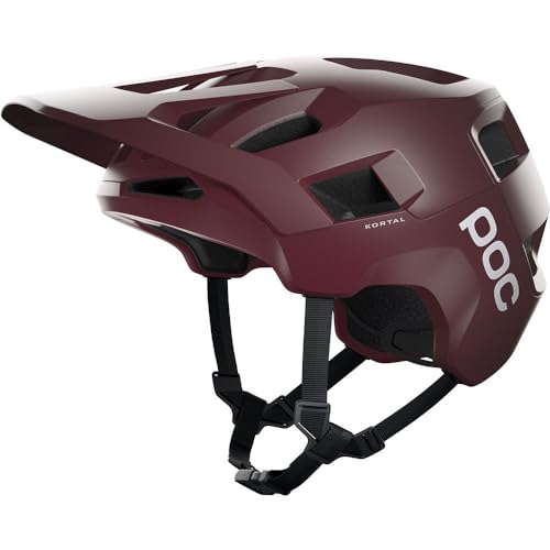 POC, Kortal Mountain Bike Bike Helmet for Trail and Enduro, Propylene Red Matt, X-Small/Small
