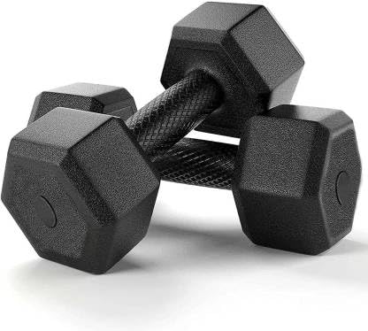Fitness Aim PVC Encase Coating Free Weight Dumbbell Set 3kg*2 (Black) | For Home and Gym Use | Strength Training Equipment | Home and Gym Fitness | Full Body Workout | Dumbbells For Men and Women (B0CDQ8F8X8) Amazon Price History, Amazon Price Tracker