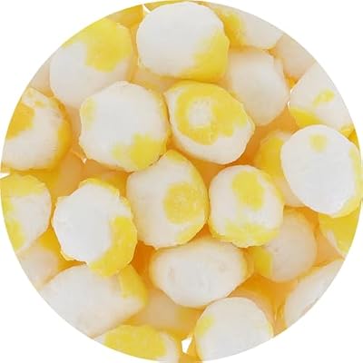 Arctic Farms Freeze Dried Candy Sour Lemon Puff Bagged and Boxed (Lemon Giants) (3oz)