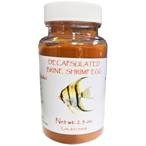 Decapsulated Brine Shrimp Eggs (Non-Hatching), 2.5 oz Jar Cover