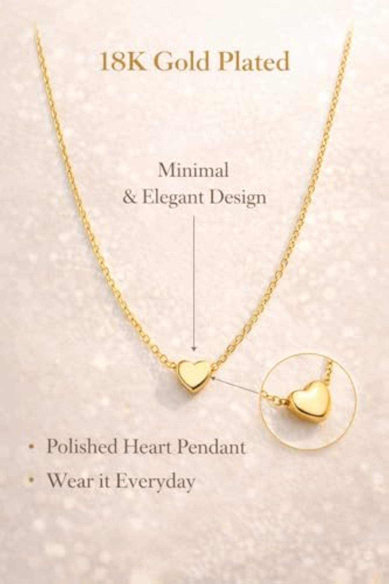 4 Pcs Combo Plated Necklace Set for Women & Girls