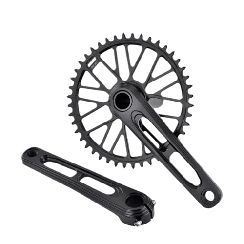 Pédalier vélo de route ultraléger en fixation directe 3 vis style épuré