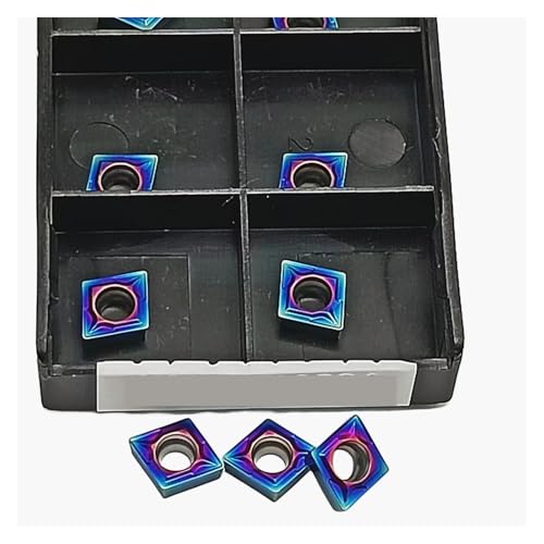 Insert CCMT060208 KT7030 en carbure haute densité pour usinage de précision