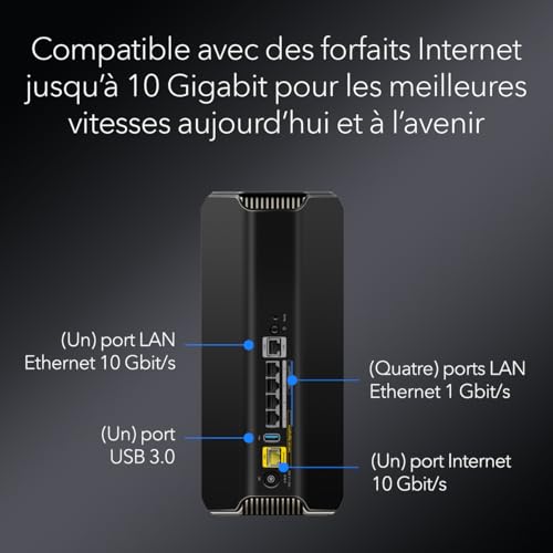 Netgear Nighthawk Tri Band Wi Fi 7 RS700S - vue 10