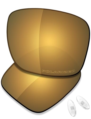 Image of SAUCER Premium Replacement Lenses & Nosepads for Oakley Holbrook Ti OO6048 | UV400 Protection, Anti-Scratch, Precise Fit